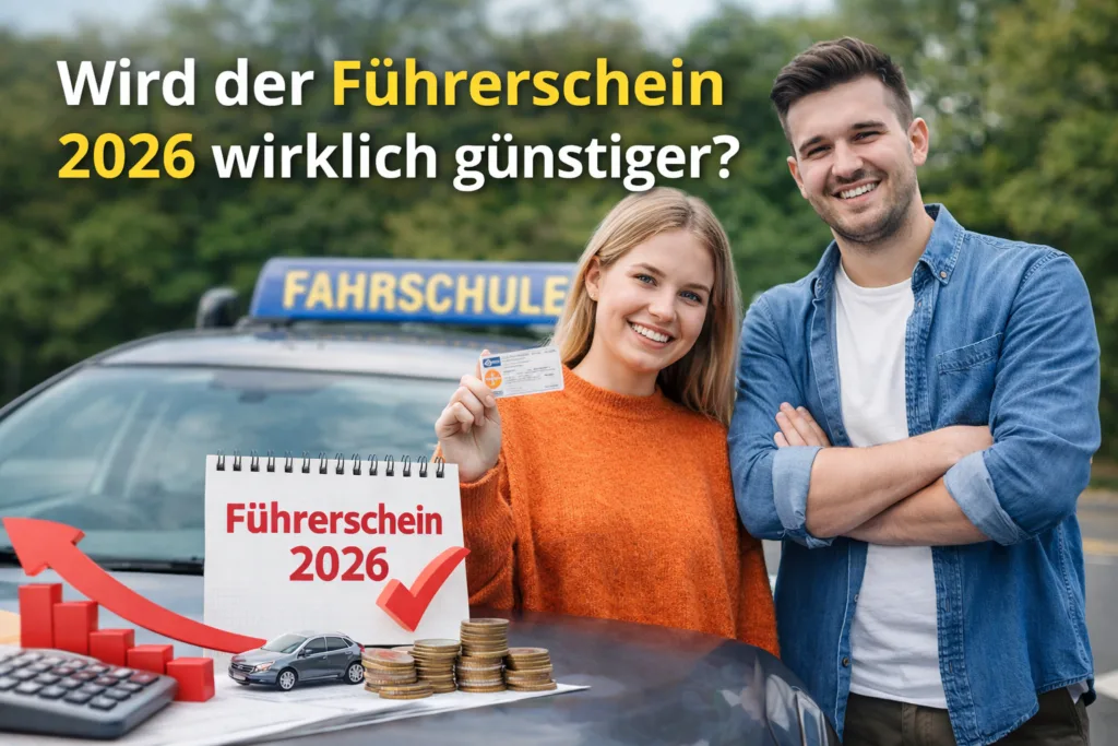 Wird der Führerschein 2026 wirklich günstiger?
