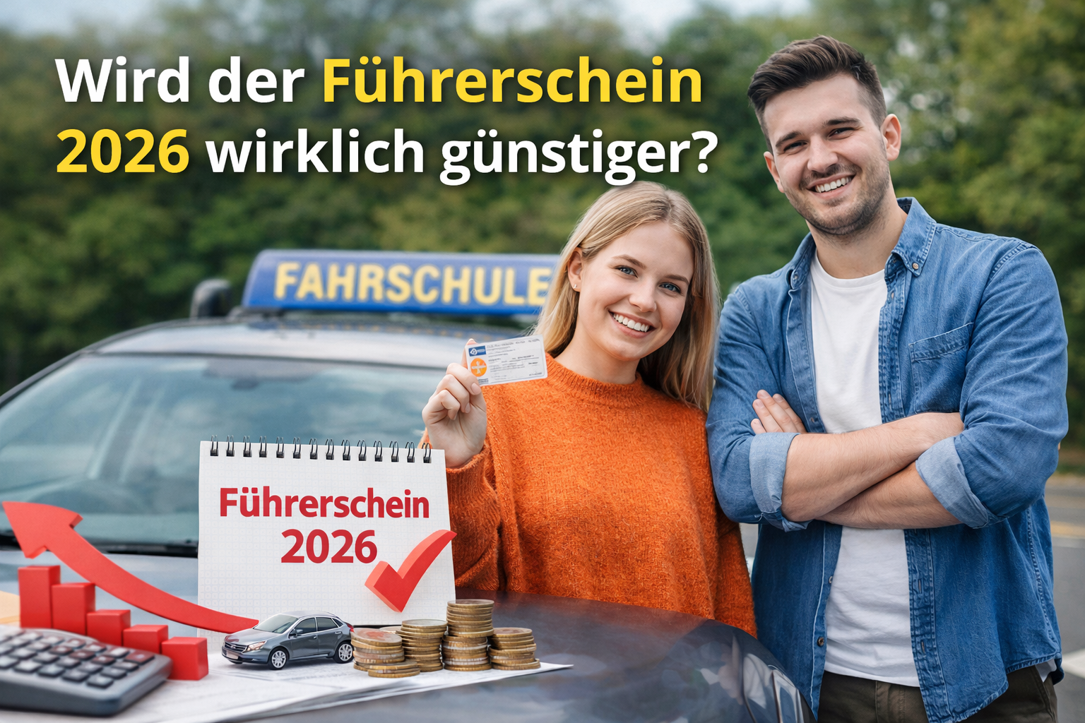 Wird der Führerschein 2026 wirklich günstiger?