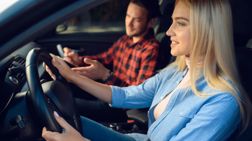 Blogbeitrag Bild praktische Führerscheinprüfung bestehen 1