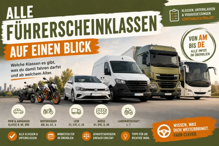 Alle Führerscheinklassen Beitragsbild