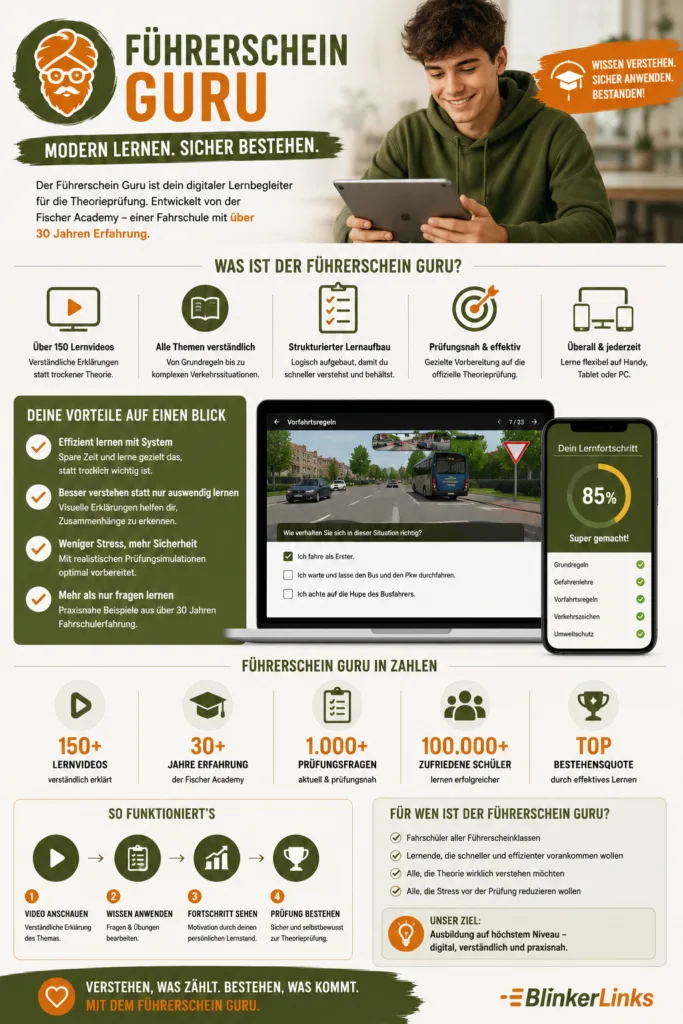 Infografik Führerschein Guru