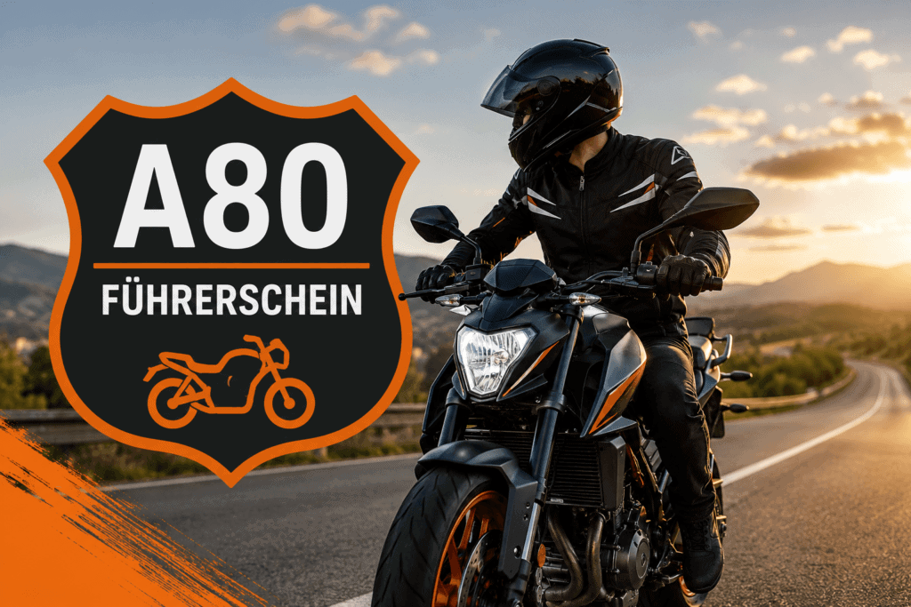 Beitragsbild A80 Führerschein, Motorradführerschein