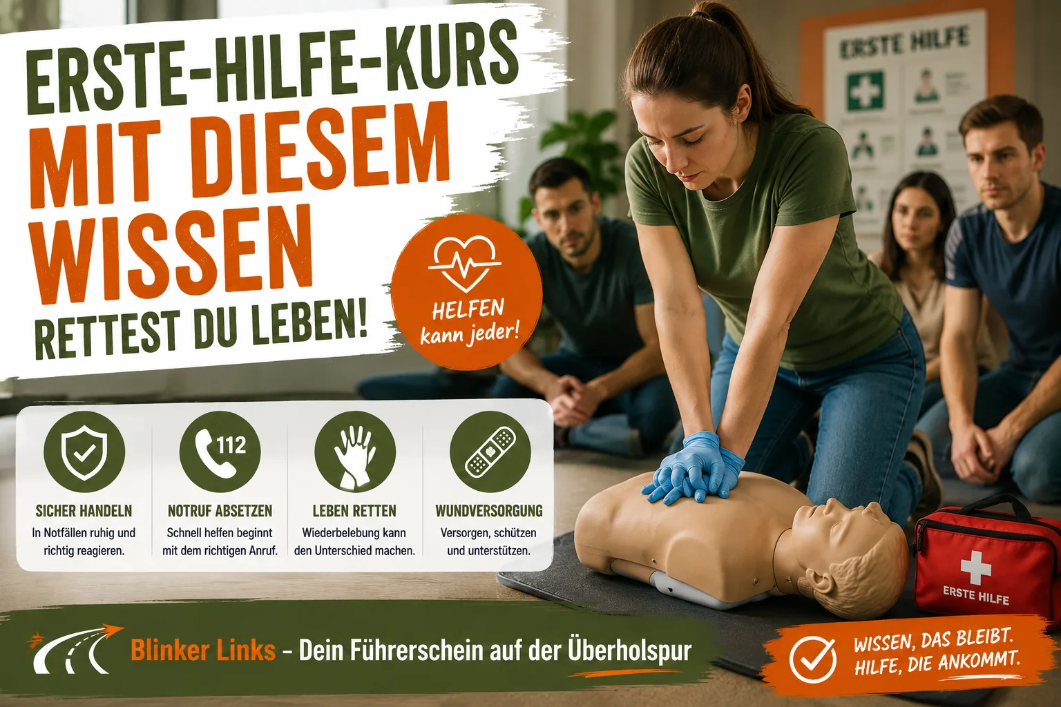 Titelbild Erste Hilfe Kurs