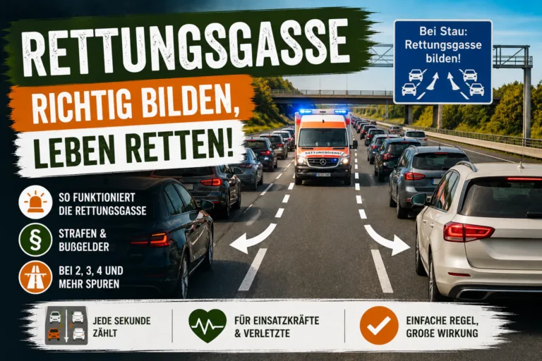 Blogartikel Titelbild Rettungsgasse
