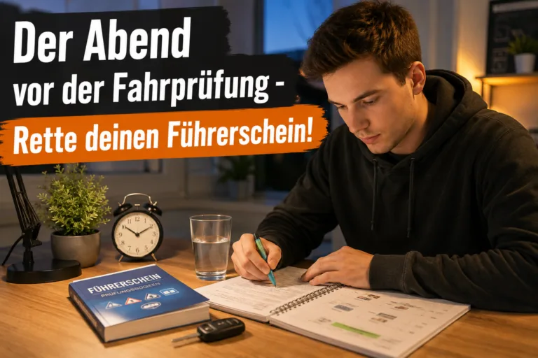 Blogbeitrag Titelbild: Der Abend vor der Fahrprüfung Führerschein