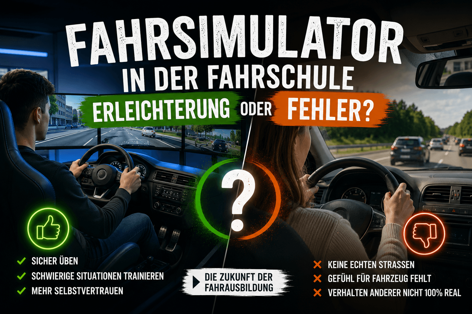Blogbeitrag Fahrsimulatoren Titelbild